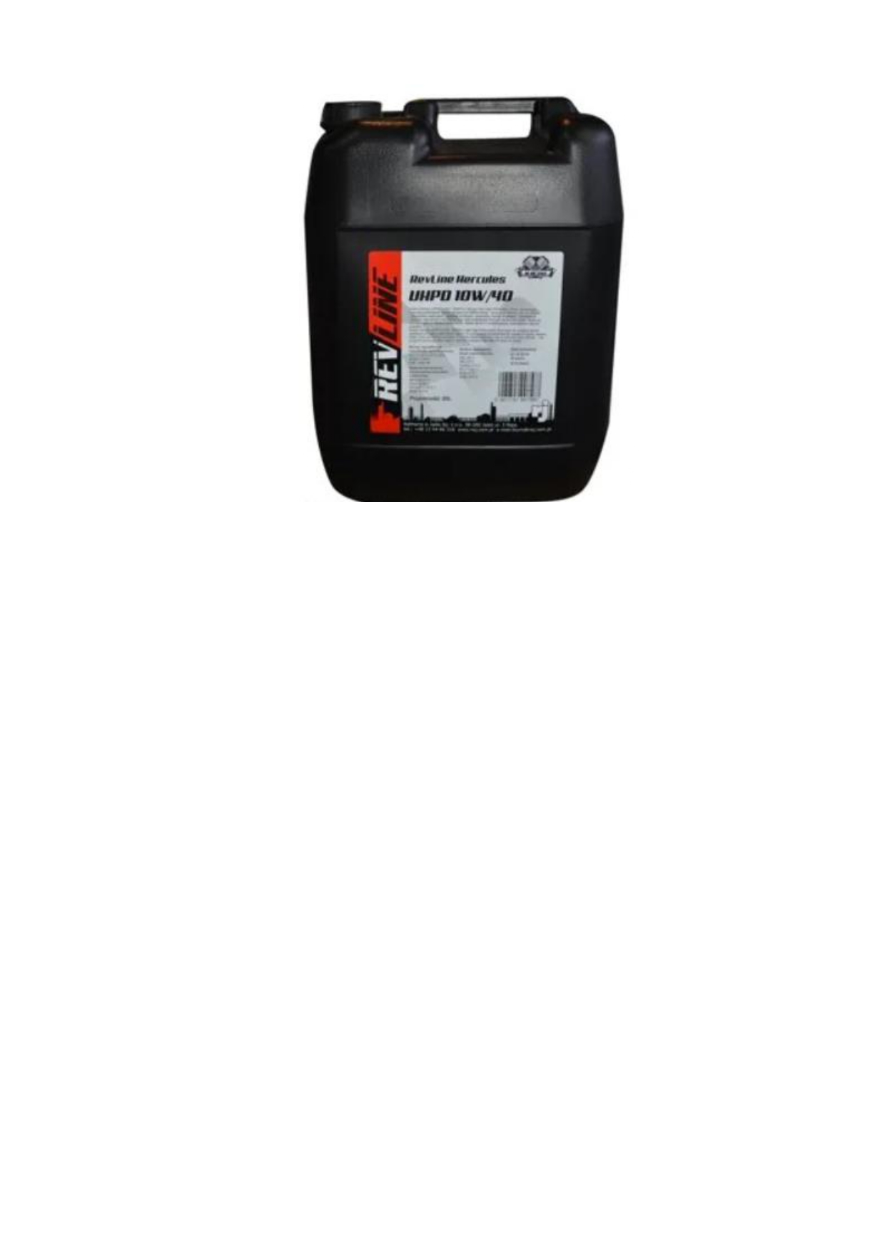 Олива моторна REVLINE HERCULES UHPD 10W-40 каністра 20 л